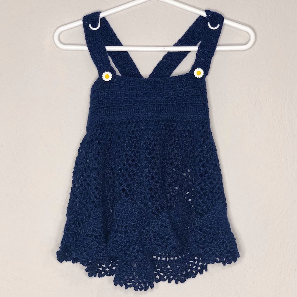 - daisy crochet dress